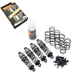 Yeah Racing set Ammortizzatori 60mm per 1/10 Off Road Car (4) GRIGI