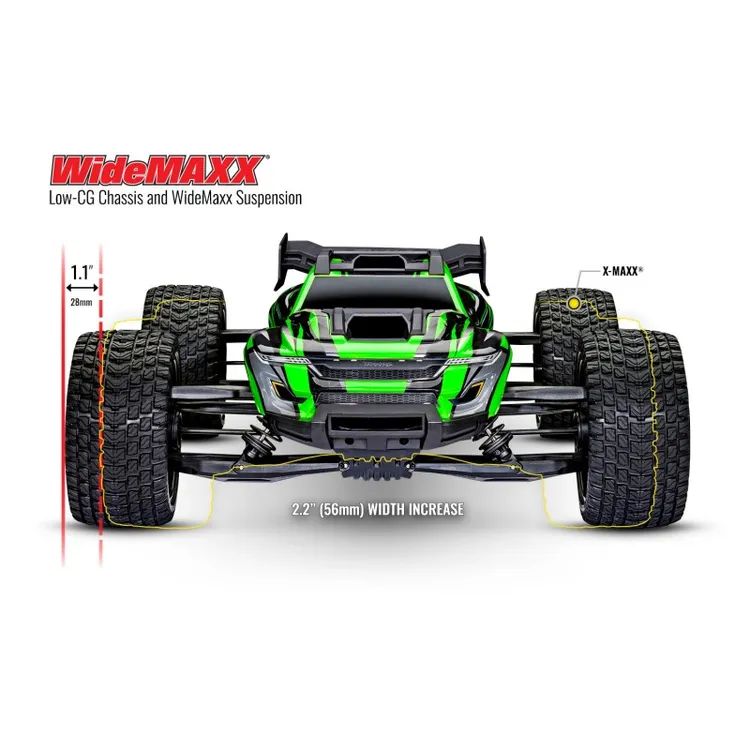Traxxas XRT 1/7 Brushless VXL-8S Electric Race Truck 4WD TQi TSM Blu