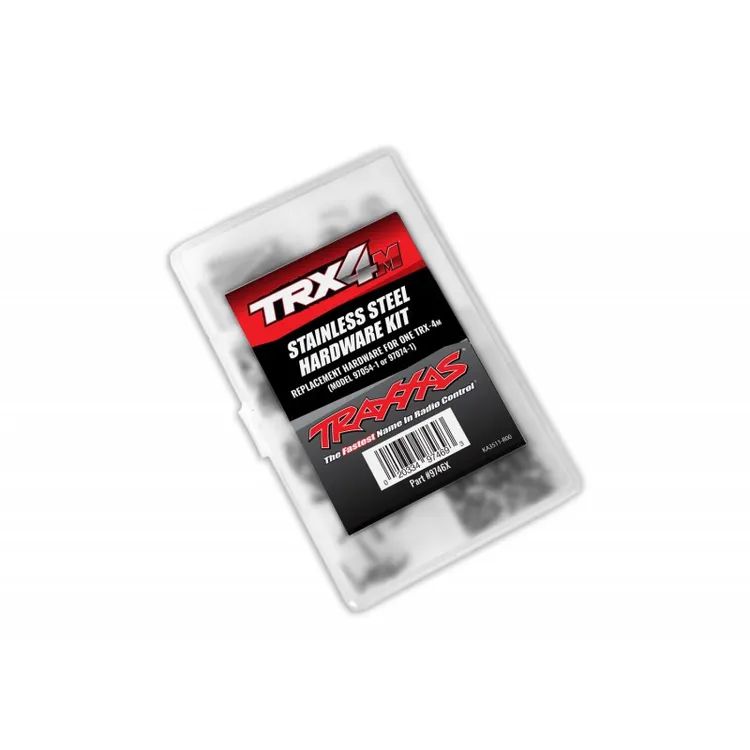 Kit Completo Viteria Acciao Inossidabile TRX-4M 1:18 (Defender e Bronco) - 9746X