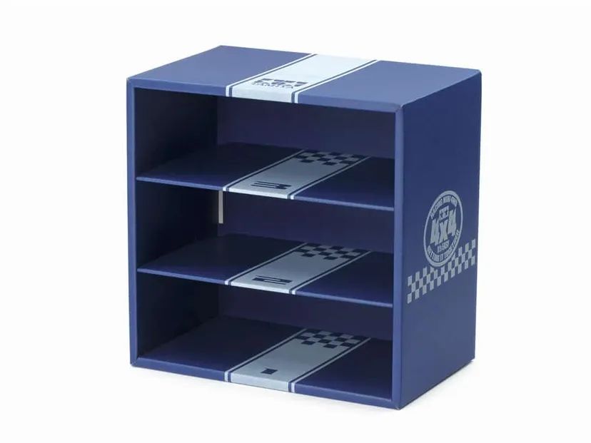 Basic Box Case Mini4WD Navy Blu - 95593