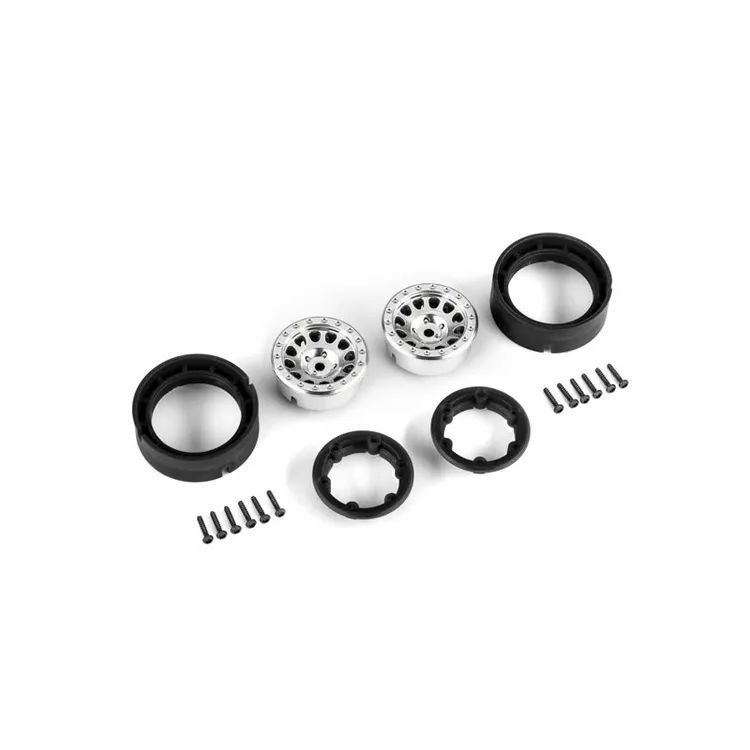 Cerchi Method 105 1.0" Beadlock Satinati Cromati (2) TRX-4M - 9781-SATIN