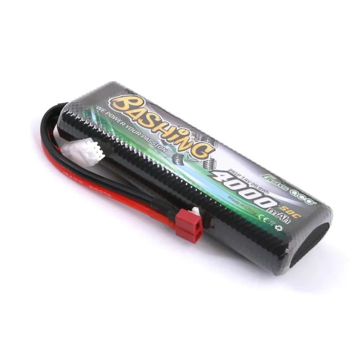 Gens Ace Bashing Series 4000mAh 2S1P 7.4V 50C HardCase Car Lipo Battery Pack T-plug