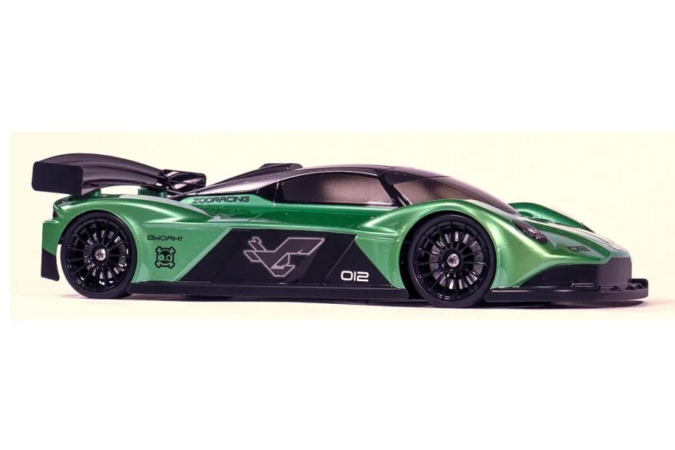 Carrozzeria BWOAH Standard 0.7mm GT LMH 1/10 190mm ZooRacing Trasparente