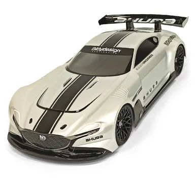 Carrozzeria 1/10 GT AHURA Bittydesign 190mm Trasparente
