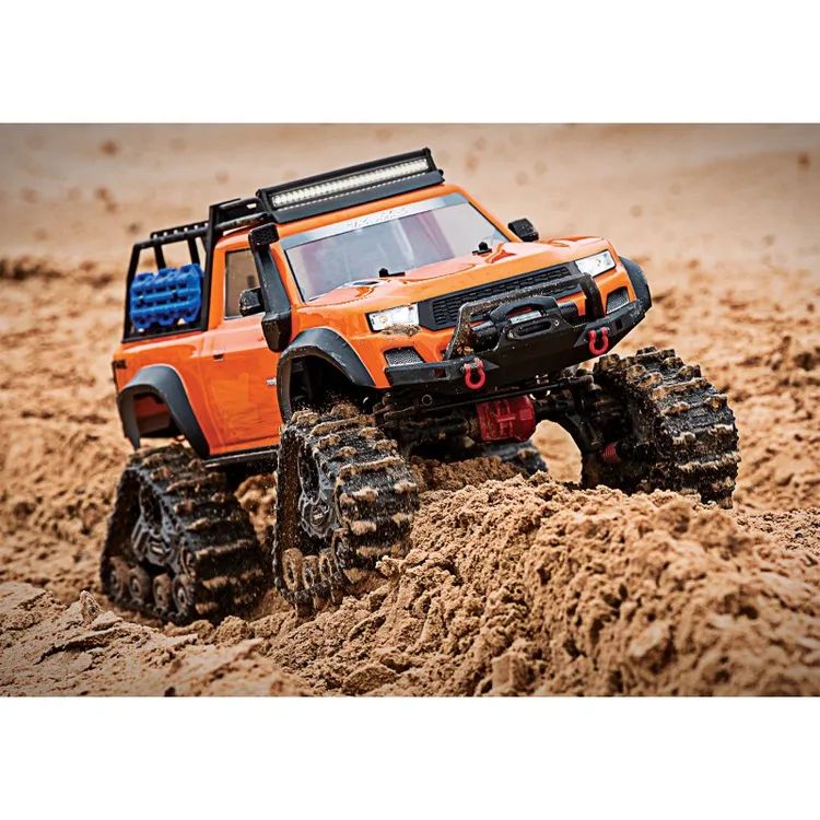 TRX-4 Sport 1:10 4x4 Trail Crawler con Cingoli TRAXX e Kit Luci Traxxas