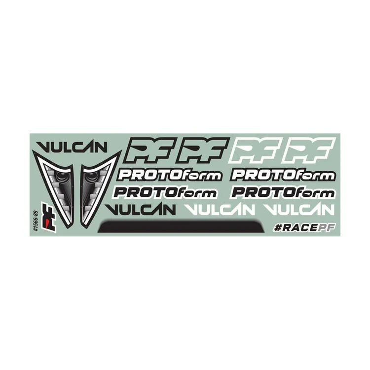 Carrozzeria Vulcan Regular Weight 235mm Pan Car (Pro-10) 1/10 Trasparente