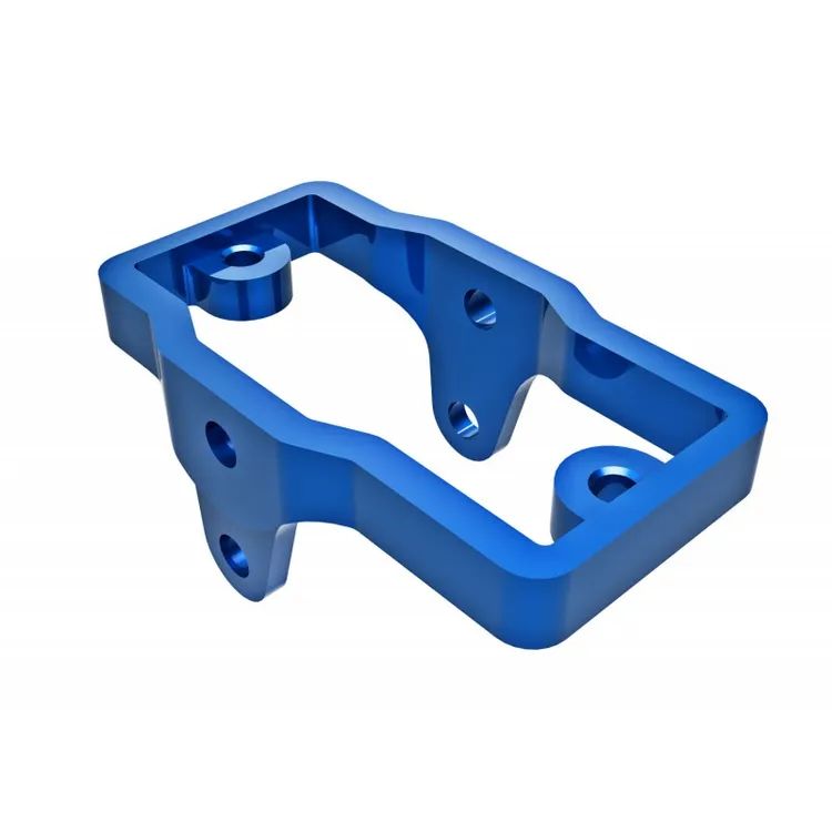 Supporto Servo in Alluminio 6061-T6 Anodizzato Blu TRX-4M - 9739-BLUE