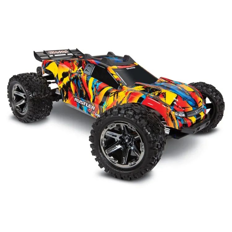 Rustler 4×4 Vxl Brushless TSM RTR Solar Flare Traxxas
