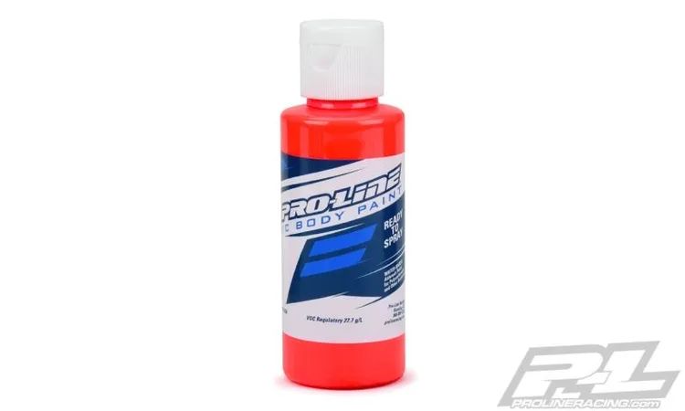 Pro-Line RC Body Paint Fluorescent Red per Aerografo