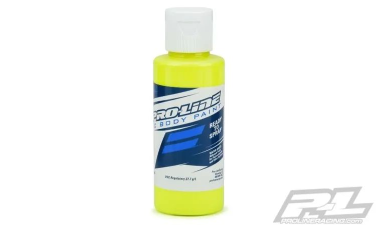 Pro-Line RC Body Paint Fluorescent Yellow per Aerografo