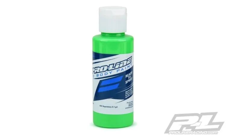 Pro-Line RC Body Paint Fluorescent Green per Aerografo