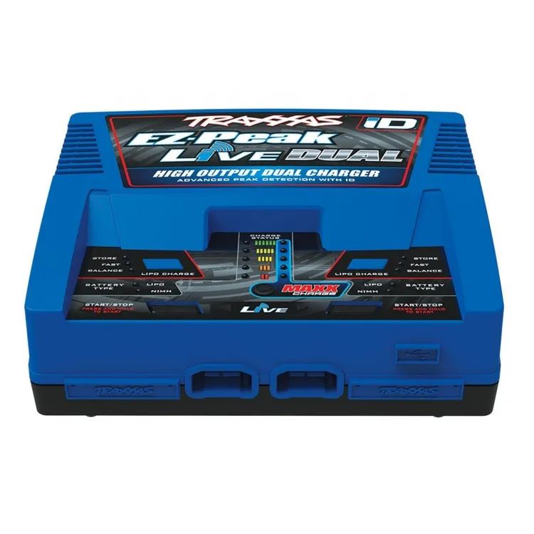 Caricabatterie EZ-Peak Live Dual ID Bluetooth Traxxas - 2973G