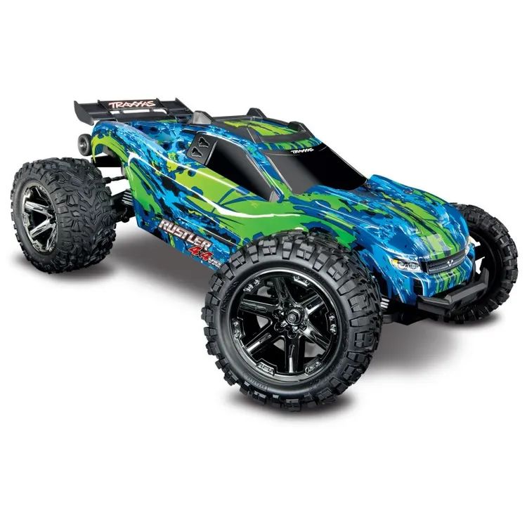 Rustler 4WD VXL-3s Extreme Hd TSM TQi 1:10 Stadium Truck Traxxas