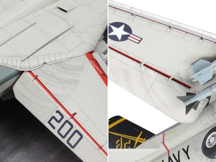 Grumman F-14A Tomcat Late Model Carrier Launch Set 1/48 Kit di Montaggio Tamiya - 61122
