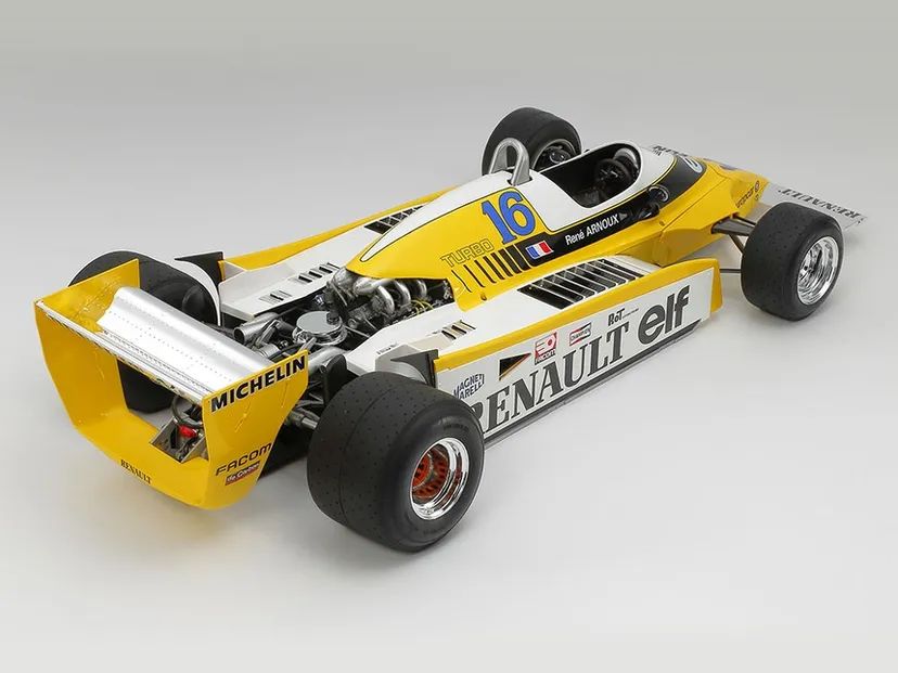 Renault RE-20 Turbo con Fotoincisioni 1/12 Kit di Montaggio Tamiya