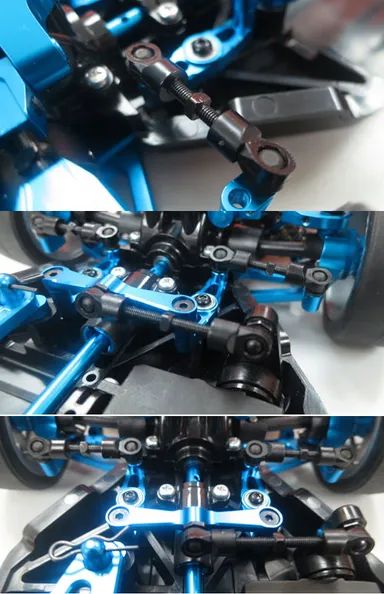 Yeah Racing Kit Tiranti Regolabili Sterzo per Tamiya TT-02 TT-01