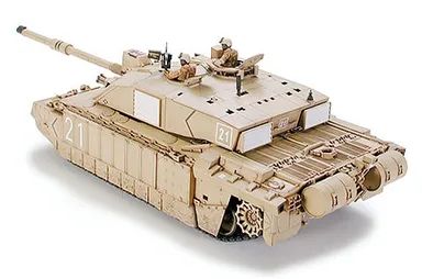 British MBT Challenger 2 (Desertised) 1/35 Kit di Montaggio Tamiya - 35274