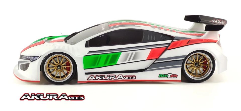 Carrozzeria Akura GT3 GT Mon-Tech 190mm Trasparente