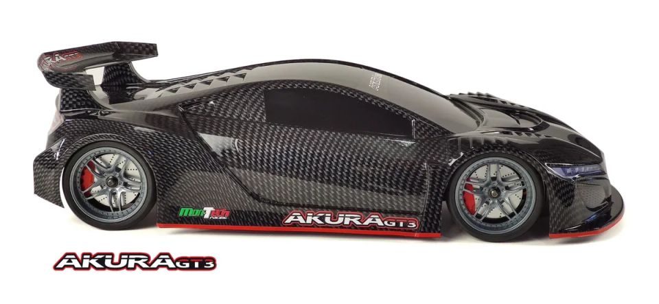 Carrozzeria Akura GT3 GT Mon-Tech 190mm Trasparente