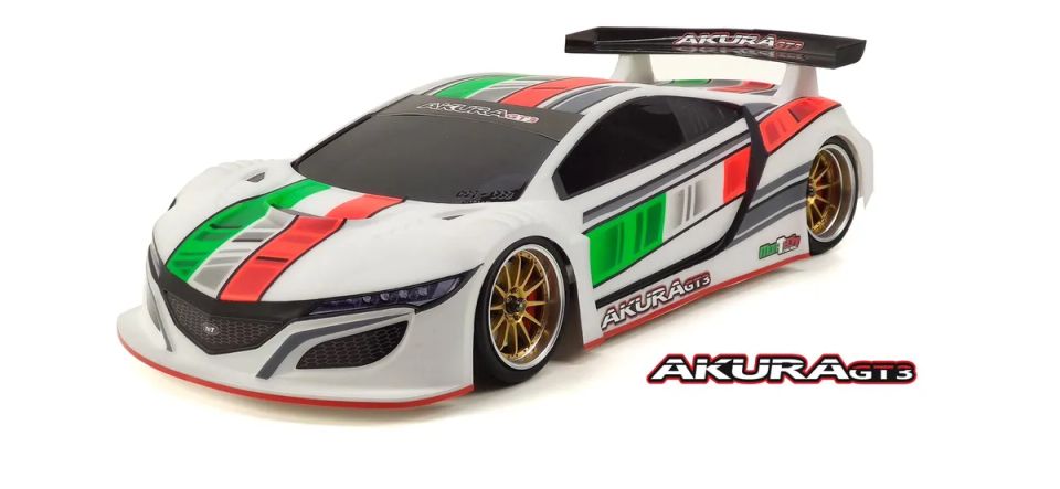 Carrozzeria Akura GT3 GT Mon-Tech 190mm Trasparente