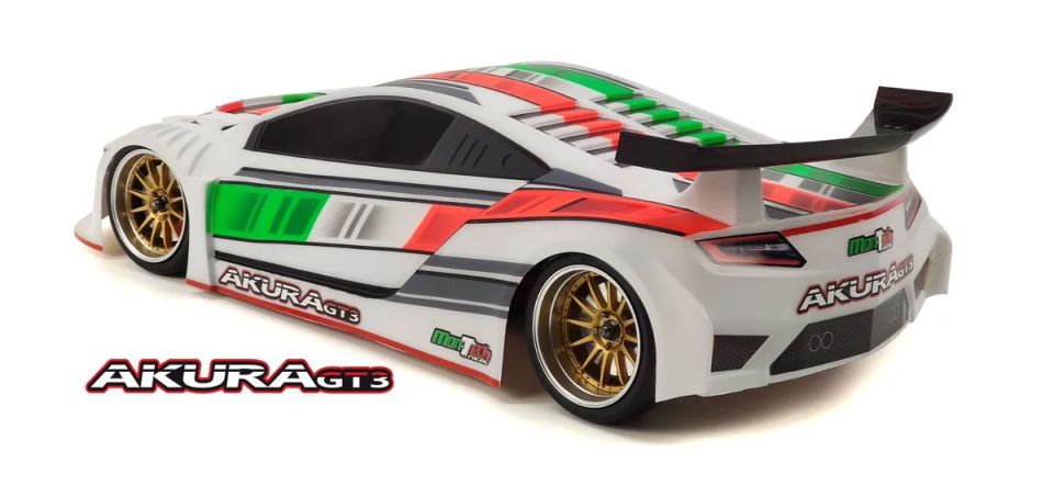 Carrozzeria Akura GT3 GT Mon-Tech 190mm Trasparente