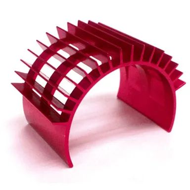 Yeah Racing Dissipatore Radiale in Alluminio Superleggero per Motori 540 Rosso