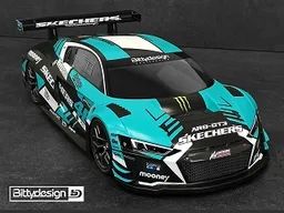 Carrozzeria 1/10 GT AR8-GT3 Bittydesign 190mm Trasparente