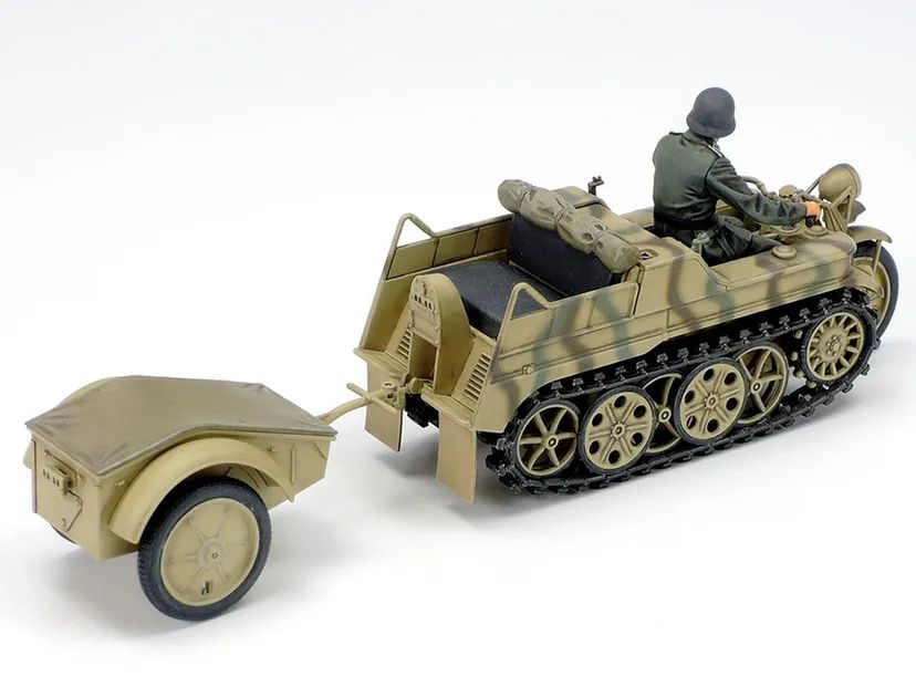German Sd.Kfz.2 Kettenkraftrad Mid Production 1/35 Kit di Montaggio Tamiya - 35377