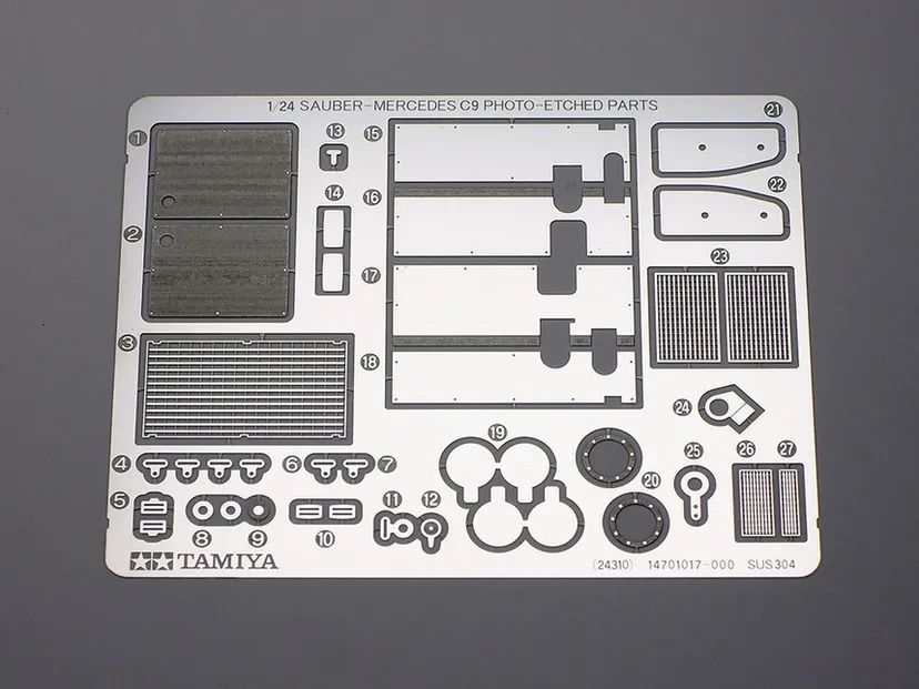 1989 Sauber-Mercedes C9 1/24 Kit di Montaggio Tamiya