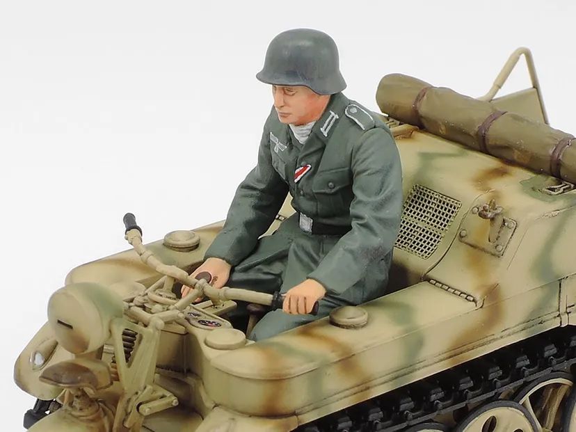 German Sd.Kfz.2 Kettenkraftrad Mid Production 1/35 Kit di Montaggio Tamiya - 35377
