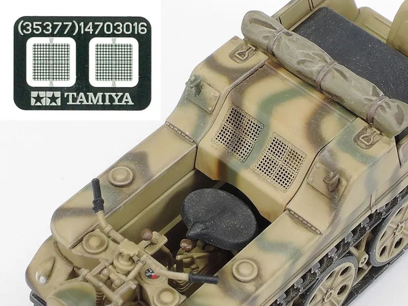 German Sd.Kfz.2 Kettenkraftrad Mid Production 1/35 Kit di Montaggio Tamiya - 35377