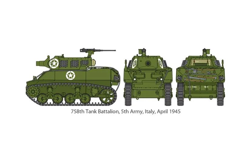Howitzer Motor Carriage M8 1/48 Kit di Montaggio Tamiya - 32604