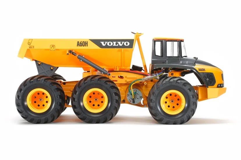 Volvo A60H Hauler G6-01 Pre-Painted Cab Tamiya - 58676