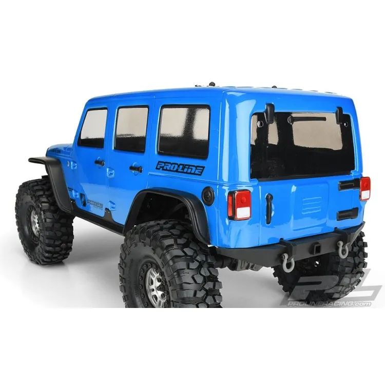 Carrozzeria Pro-Line Jeep Wrangler Unlimited Rubicon for 12.8" Wheelbase TRX-4 Trasparente