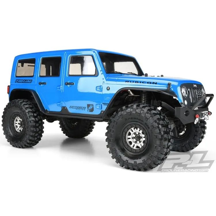 Carrozzeria Pro-Line Jeep Wrangler Unlimited Rubicon for 12.8" Wheelbase TRX-4 Trasparente