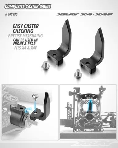 X4 Composite Caster Gauge (2) - 302390