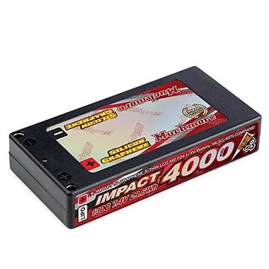 Muchmore Impact SG Thin LCG Max-Punch FD4 Shorty 4000mAh 7.4V 2S 130C LiPo (4mm, 164g)