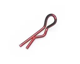 Body Clips Metallic Red (10 pcs.)