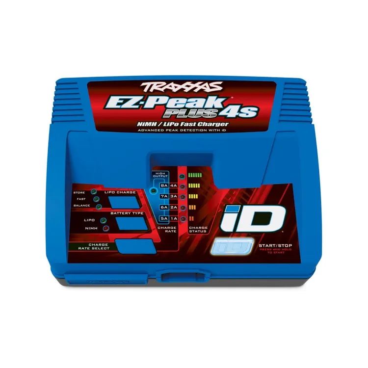 Caricabatterie Ez Peak Plus 8A NiMh/Lipo 4S ID Traxxas - 2981G
