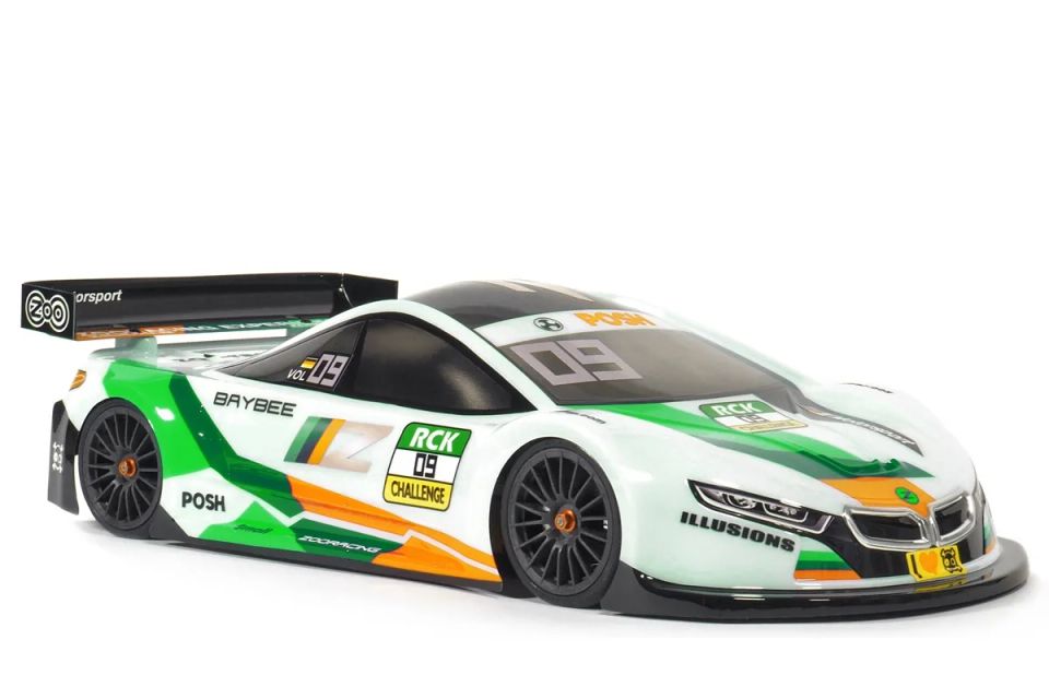 ZooRacing BayBee Standard Touring Car Body 190mm Trasparente