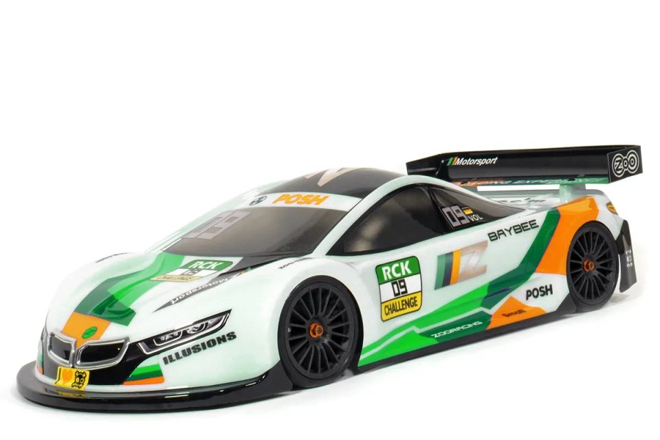ZooRacing BayBee Standard Touring Car Body 190mm Trasparente