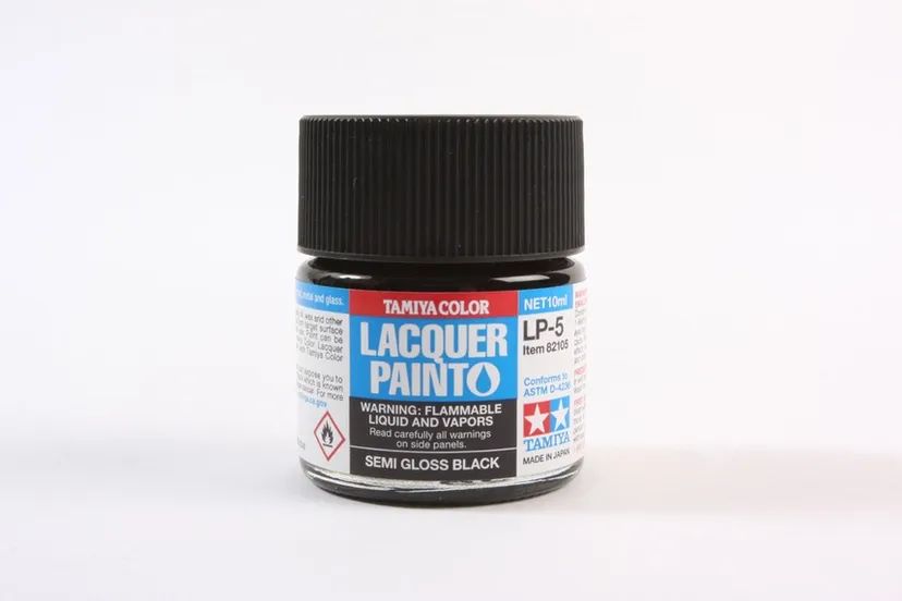 Lacquer LP-5 Semi Gloss Black