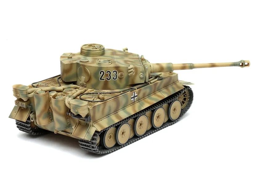 German Heavy Tank Tiger I Early Prod. Eastern Front 1/48 Kit di Montaggio Tamiya - 32603