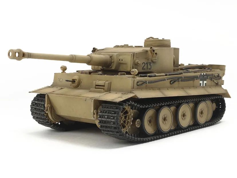German Heavy Tank Tiger I Early Prod. Eastern Front 1/48 Kit di Montaggio Tamiya - 32603