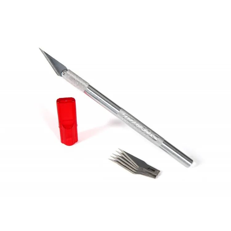Cutter Taglierino di Precisione in Alluminio + 5 Lame Traxxas