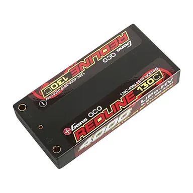 Gens Ace Redline Series Shorty 4000mAh 7.6V 2S 130C HV LiPo (4mm, 125g)