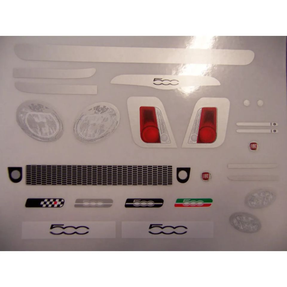 Carrozzeria Nuova 500 Delta Plastik 190mm Trasparente