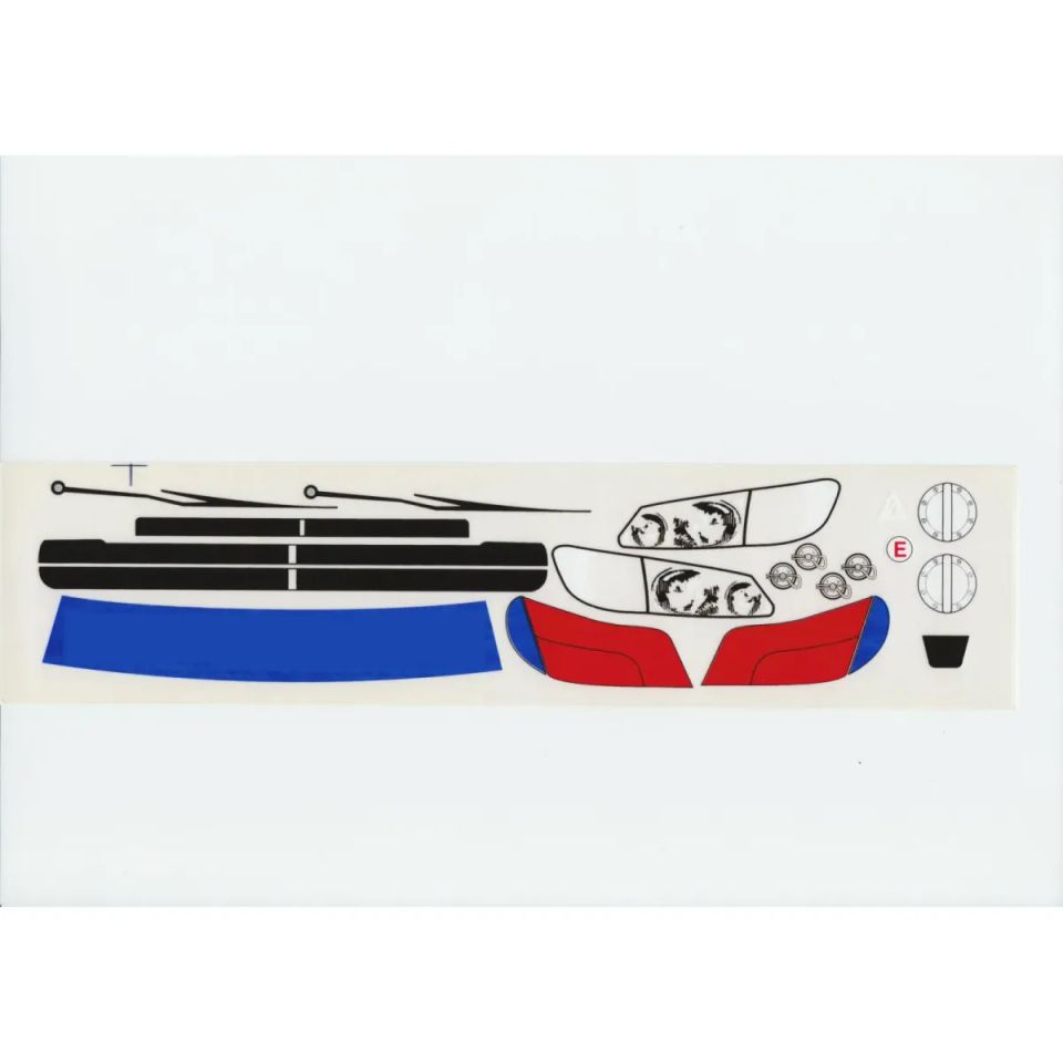 Carrozzeria 306 Racing Delta Plastik 200mm Trasparente