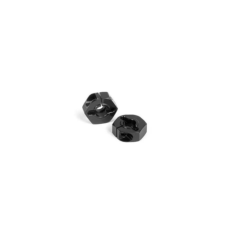 Xray Alu Wheel Hub Black (2) - 305350-K