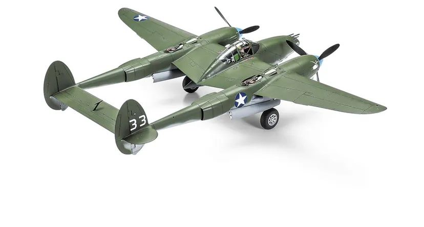 Lockheed P-38 F/G Lightning 1/48 Kit di Montaggio Tamiya - 61120